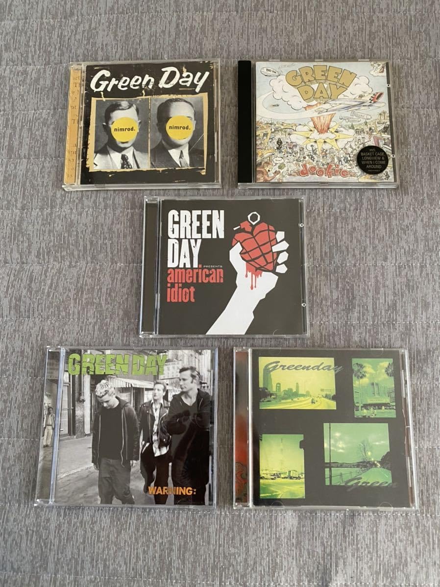 お買い得！グリーンデイ アルバム5枚セット リ・アクション/ GREEN DAY